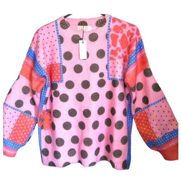 FRANKIES MELBOURNE Sweaters - FRANKIES MELBOURNE - quirky jumper - one size - new with tags